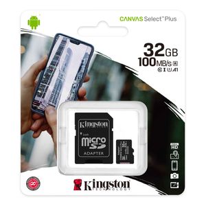 Memoria Kingston micro SD class 10 SDCS2/32GB canvas original