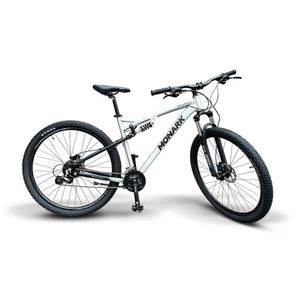 Bicicleta Monark Highlander Xt Aro 29 Plata Negro M