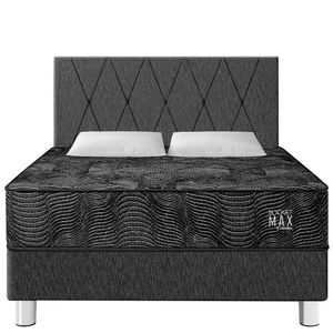 Juego de Dormitorio PARAISO Pocket Max Black King