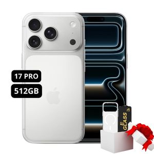 Iphone 17 Pro Esim 512GB Silver + Mica y Case de Regalo - Preventa