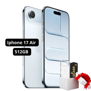 iPhone 17 Air Esim 512GB GB Sky Blue + Mica y Case de Regalo  - Preventa