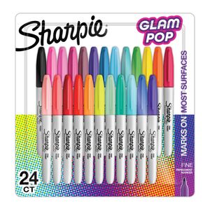 Marcadores SHARPIE Glam Pop Surtidos X24