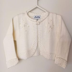 Bolero Chaqueta Corta Niña Mandaly Knits