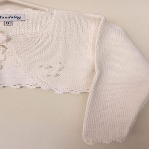 Bolero Chaqueta Corta Crochet Mandalay Knits