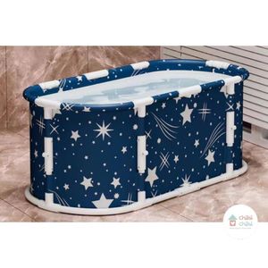 Tina rectangular para niños - Azul