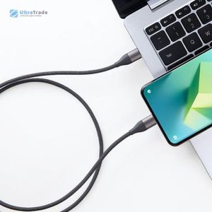 Cable Usb Trenzado Xiaomi 120w Alta Velocidad - Negro