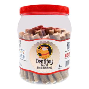 Snacks de Vacuno Dentitoy Frasco 1 kg Pack x 3
