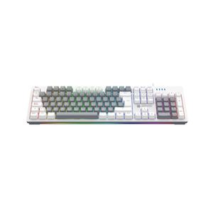 Teclado mecánico gaming Antryx MK-860L con retroiluminación RGB blanca y switches red