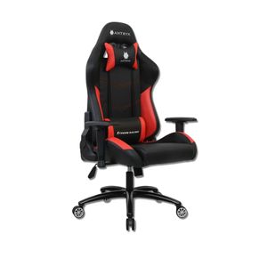 Silla gaming Antryx Challenger roja | Comodidad ergonómica y diseño moderno para largas sesiones de