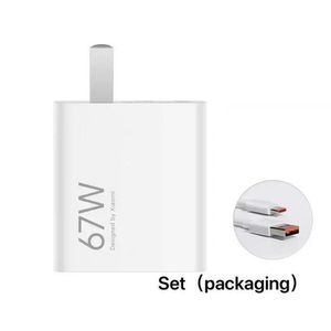Cargador Xiaomi 67w Original Combo Cable USB - Blanco