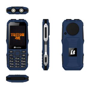 Teléfono Celular Bmobile TRITON 4G Resistente Doble Linterna Radio FM - Azul