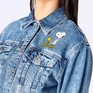 Casaca Denim Pionier Mujer Nancy-Snoopy