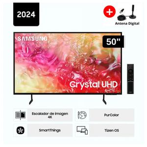 Samsung LED 50 Crystal UHD 50DU7000 4K Tizen OS Smart TV+ Antena Digital