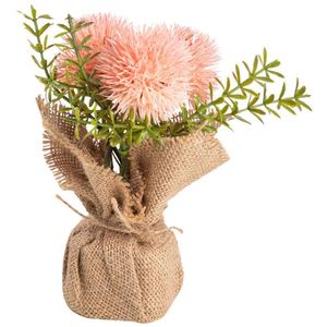 Adorno DECO HOME Arreglo Flores Melon Jrd Encan