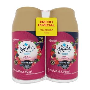 Ambientador Glade Automático Repuesto Mora x 2 unidades 175gr