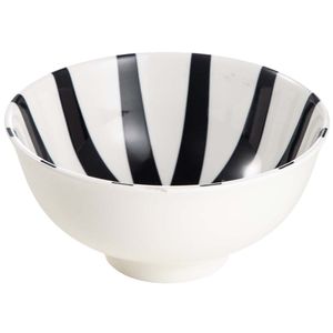 Bowl DECO HOME Rayas B&W Home