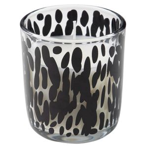 Vela DECO HOME C/Envase Vidrio Negr B&W