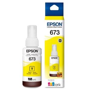 Tinta Epson 673 Amarillo T673420 - 70ml