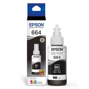 Tinta Epson 664 Negro T664120 - 70ml