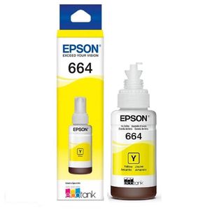 Tinta Epson 664 Amarillo T664420 - 70ml