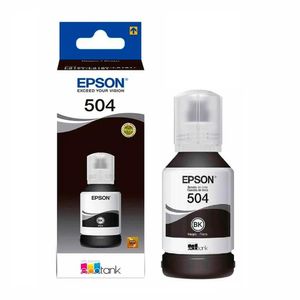Tinta Epson 504 Negro T504120 - 127ml
