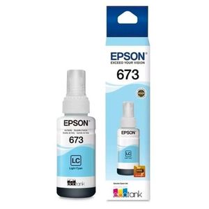Tinta Epson 673 Cian Claro T673520 - 70ml