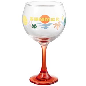 Copa DECO HOME Vidrio Verano