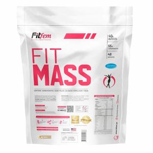 Proteína Fitfem Fit Mass 5 kg Vainilla + Shaker