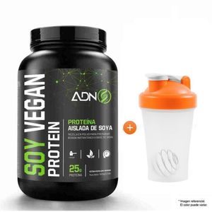 Proteína Adn Soy Vegan Protein 1.5 kg Chocolate Shaker