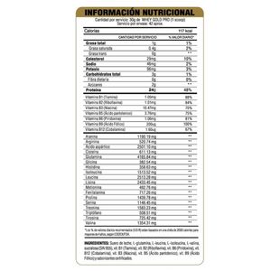 SUERO DE LECHE LEVEL PRO WHEY GOLD PRO 15 CHOCOLATE