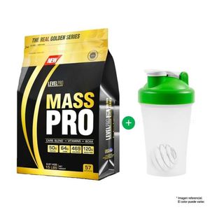 Mass Gainer Level Pro Mass Pro 6.81 kg Vainilla
