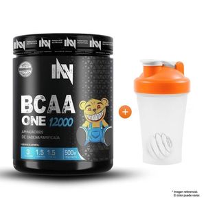 AMINOÁCIDO INNOVATION NUTRITION BCAA ONE 12000 500G FRUIT PUNCH SHAKER