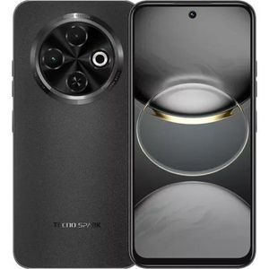 Smartphone Tecno Spark 30C/  KL5/ 256GB ROM+ 8GB RAM (4GB+ 4GB Extended) ORBIT  BLACK