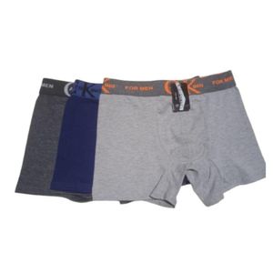 Boxer  algodon Hombre S - 3 unidades