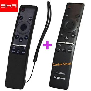 Control remoto para tv samsung smart + funda de silicona  negra