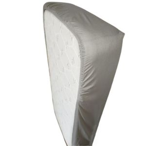 Sabanas de cuna - Juego - 3 piezas - Color plomo