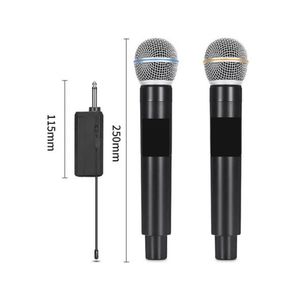 Microfono Inalambrico Doble Profesional Universal