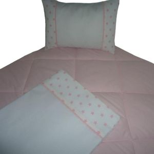 Sabanas de cuna - Juego - 3 piezas - Color Blanco