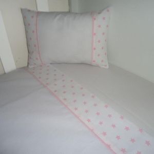 Sabanas de cuna - Juego - 3 piezas - Color Blanco