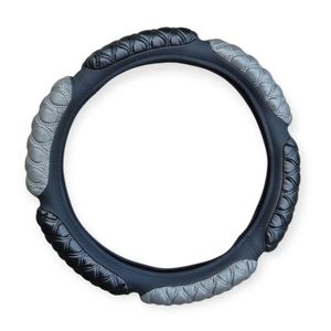 Cubre Volante De Cuerina Anti estresante Chinchón  Plomo