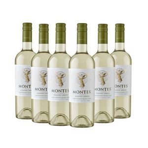 Pack x6 Vino MONTES Classic Sauvignon Blanc Botella 750ml