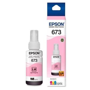 Tinta Epson 673 Magenta Claro T673620 - 70ml