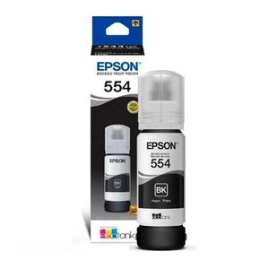 Tinta Epson 554 Negro Pigmentado T554120 L8160, L8180 - 70ml