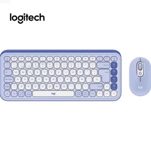 TECLADO LOGITECH + MOUSE POP ICON BLUETOOTH LILAC