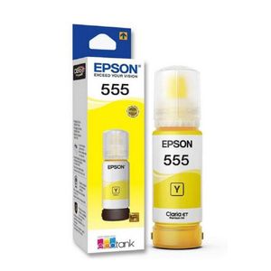 Tinta Epson 555 Amarillo T555420 L8160, L8180 - 70ml