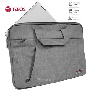 MALETÍN TEROS TE-9019S NOTEBOOKS HASTA 15.6 PULG GRIS
