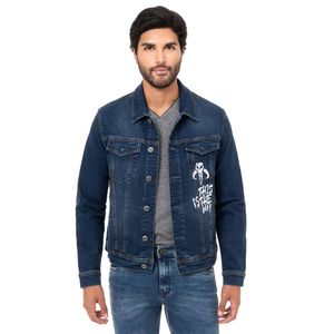 Casaca Jean Denim Stretch Pionier Hombre Bayaseto-Sw