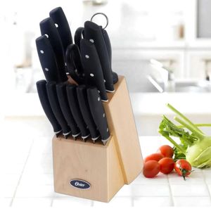 Juego de Cuchillos Oster Acero Inoxidable Collister 15 Piezas