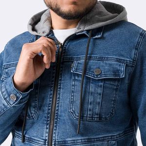 Casaca Jean Denim Stretch Pionier Hombre Joshuah