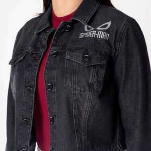 Casaca Denim Pionier Mujer Scare-Marvel